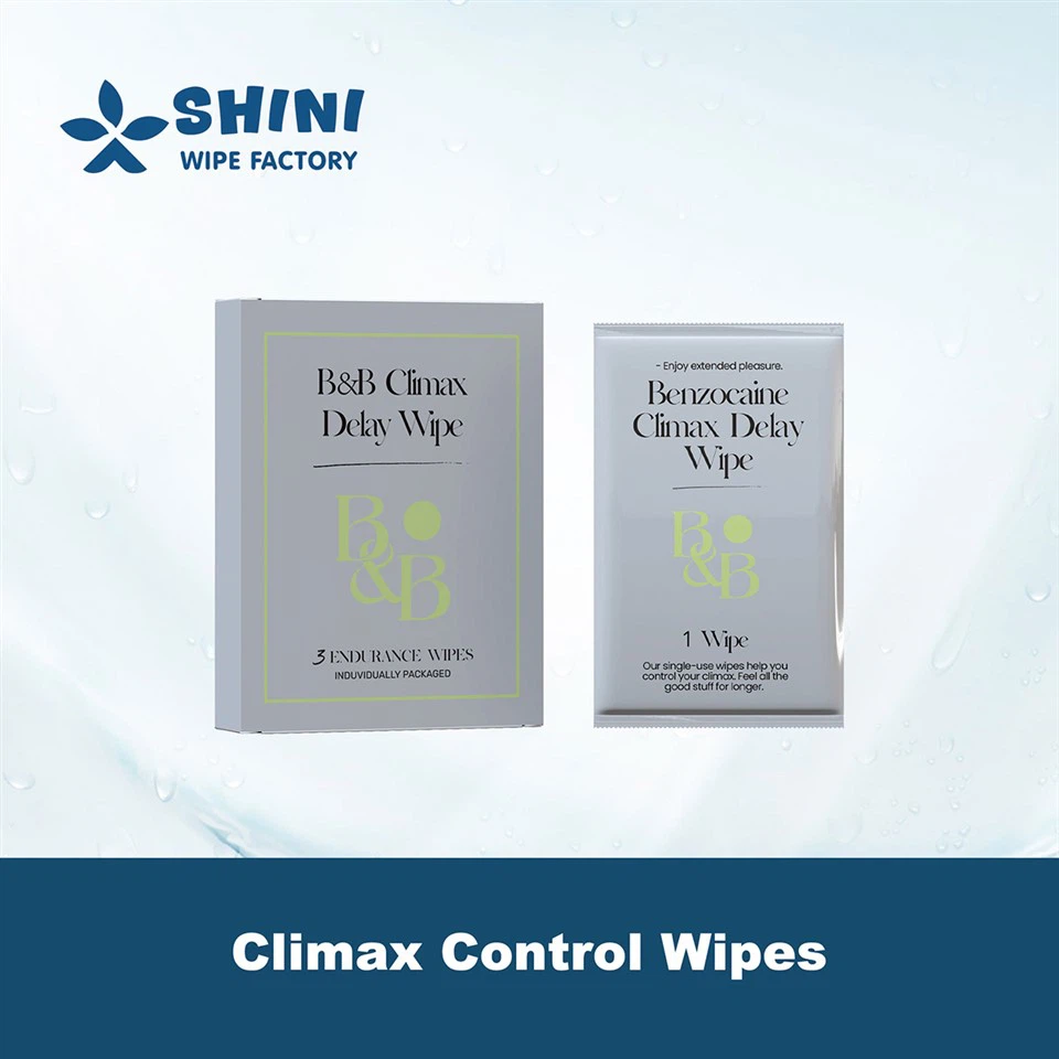 Climax Control Wipes